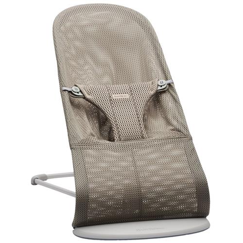 BabyBjörn Bliss Mesh Bouncer Grey/Beige | Beige | 0-3