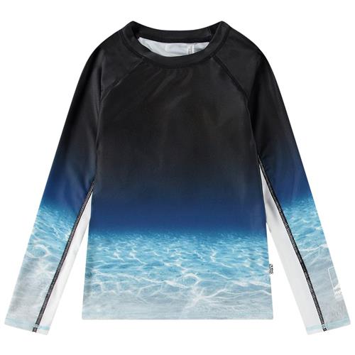 Molo Neptune T-shirt Faded Ocean 98/104 cm  Sort  98/104 cm  Unisex