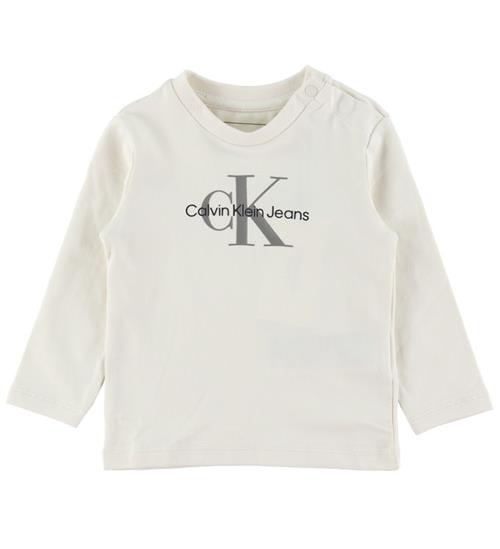 Calvin Klein Bluse - Monogram - Turtledove