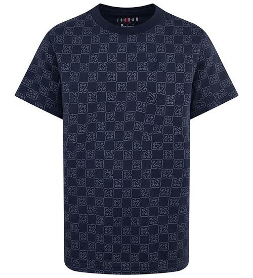 Jordan T-shirt - Midnight Navy m. Print