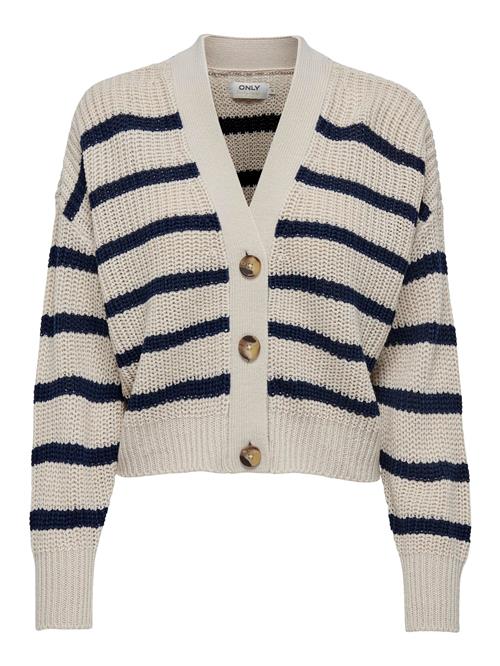 ONLY Cardigan 'ONLCarol'  mørkeblå / taupe