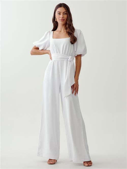 Tussah Jumpsuit 'ALANA'  hvid