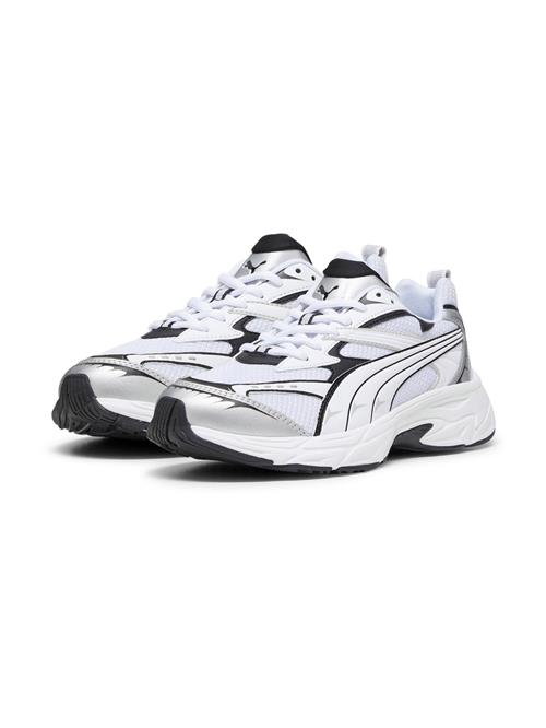 PUMA Sneaker low 'Morphic Base'  sølvgrå / sort / offwhite