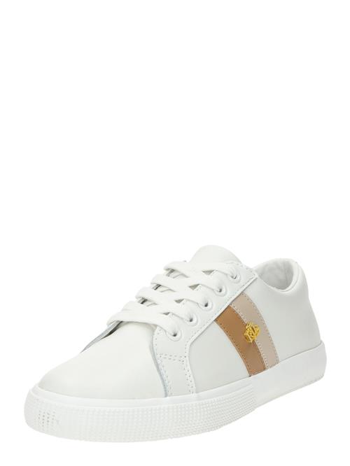 Lauren Ralph Lauren Sneaker low 'JANSON II'  beige / camel / hvid