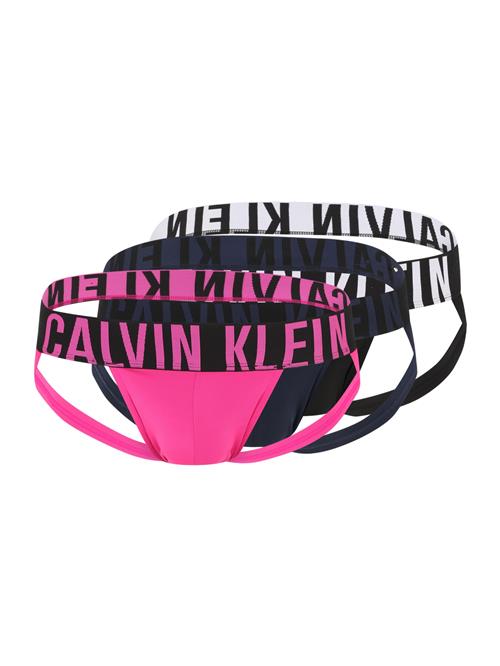 Calvin Klein Underwear Slip 'Jock'  marin / pink / sort / hvid