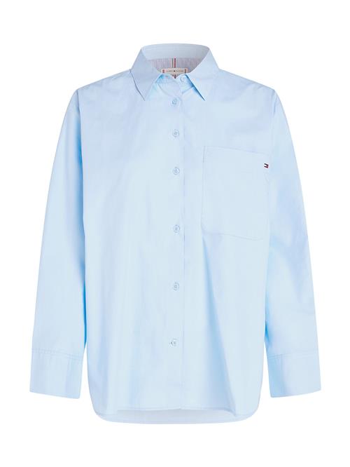 TOMMY HILFIGER Bluse 'Essential'  lyseblå