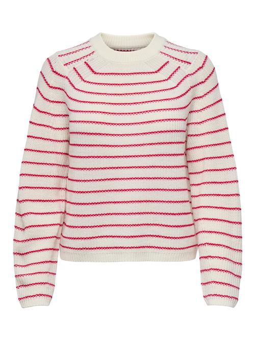 ONLY Pullover 'ONLBase'  pink / hvid