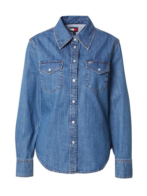 Tommy Jeans Bluse  blue denim