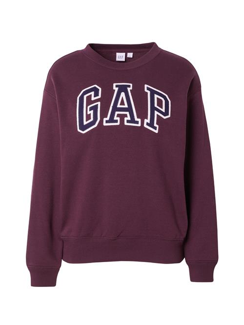 GAP Sweatshirt 'HERITAGE'  navy / aubergine / hvid