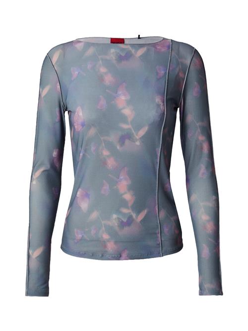 Se HUGO Shirts 'Deuphine'  navy / lilla / pink ved About You