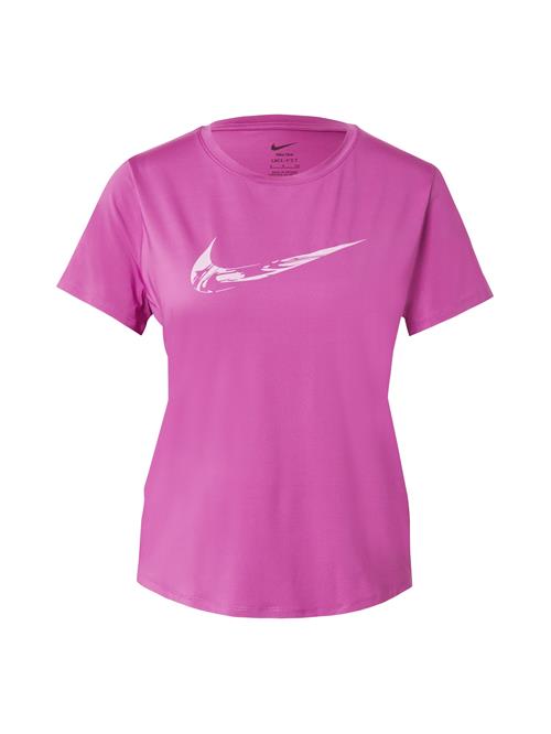 NIKE Funktionsbluse 'One Swoosh'  fuchsia / lyserød