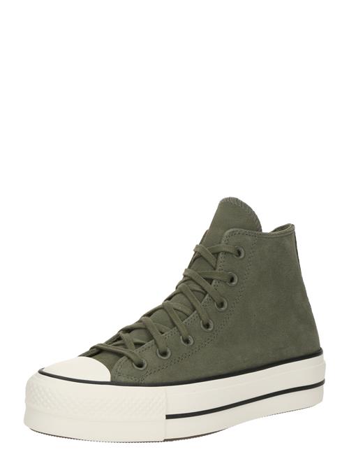 CONVERSE Sneaker high 'CHUCK TAYLOR ALL STAR'  gran / hvid