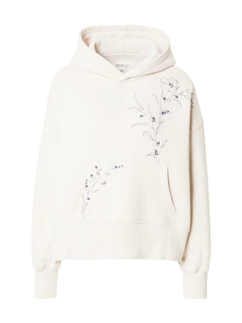 Abercrombie & Fitch Sweatshirt 'ESSENTIAL'  blå / sort / hvid