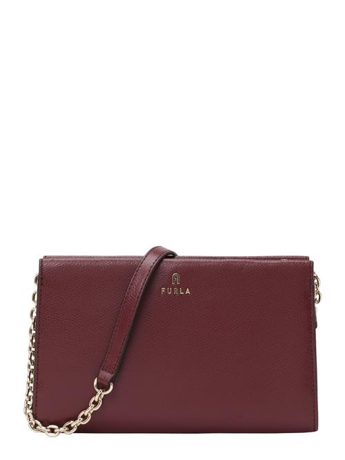 FURLA Clutch 'CAMELIA'  burgunder