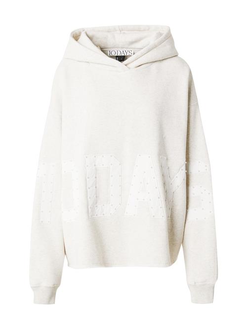 10Days Sweatshirt  beige-meleret / perlehvid