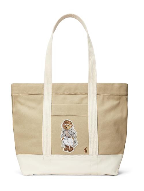 Polo Ralph Lauren Shopper  beige / creme / mørkebrun / lysegrå