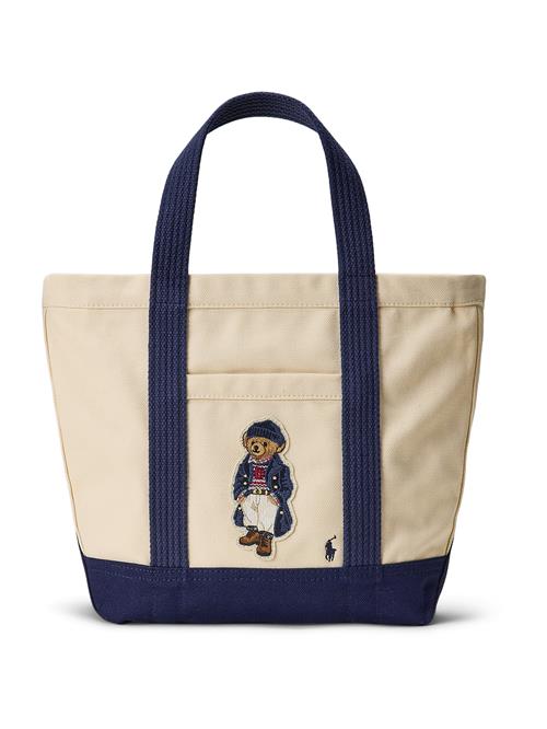 Polo Ralph Lauren Shopper  ecru / marin / karamel / mørkerød