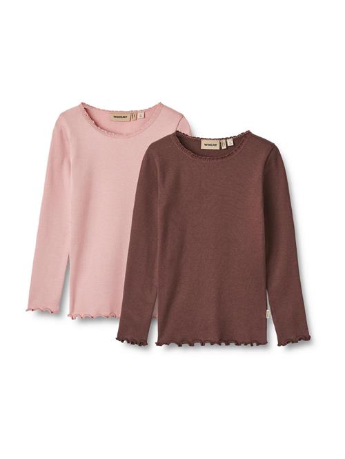 Wheat Bluser & t-shirts  aubergine / lyserød