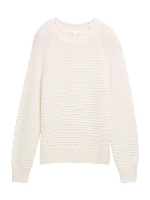 TOM TAILOR DENIM Pullover  offwhite