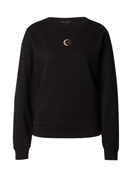 ARMANI EXCHANGE Sweatshirt 'Ramadan'  guld / sort