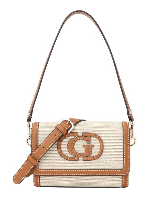 GUESS Skuldertaske 'SEBINA'  beige / karamel