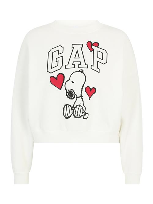 Gap Petite Sweatshirt  rød / sort / hvid