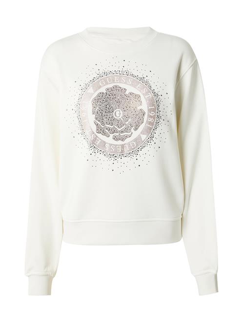 Se GUESS Sweatshirt 'PEONY'  creme ved About You