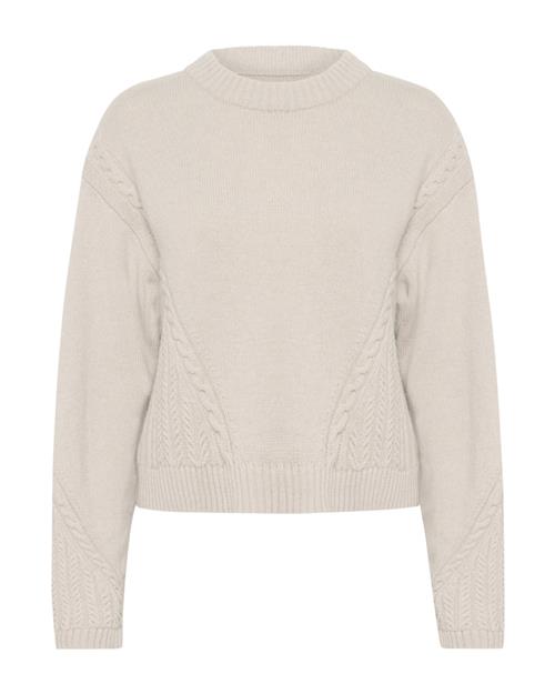 Part Two Pullover 'Merika'  beige-meleret