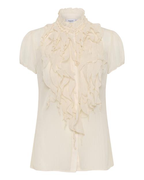 SAINT TROPEZ Bluse 'Lilja'  lysebeige