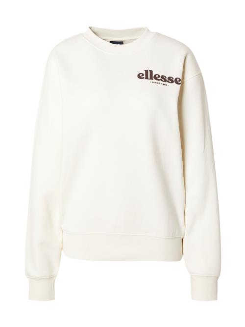 Se ELLESSE Sweatshirt 'Affogato'  taupe / offwhite ved About You