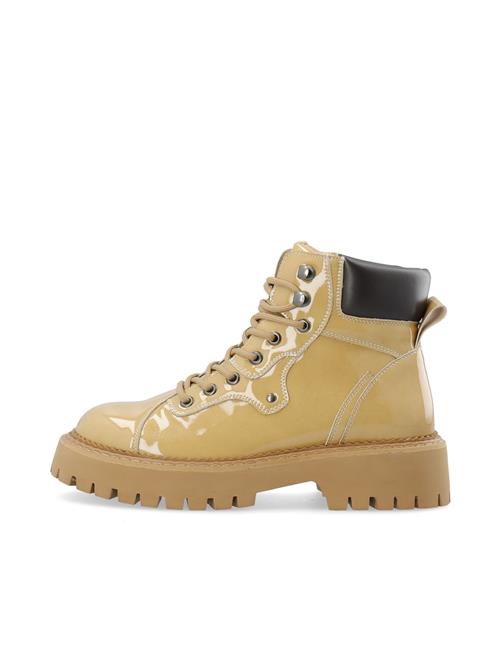 Se Bianco Snørestøvletter  beige / sort ved About You