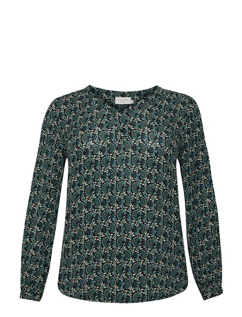 Kaffe Curve Kckerry Ami Blouse Kaffe Curve Green