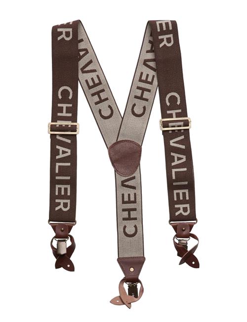 Chevalier Logo Suspenders Chevalier Brown