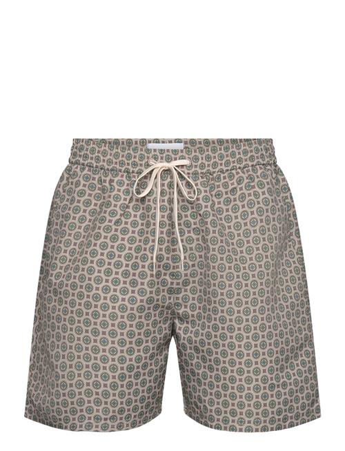 Stan Aop Swim Shorts 2.0 Les Deux Brown