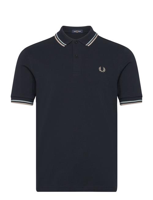 Fred Perry Twin Tipped Fp Shirt Fred Perry Navy