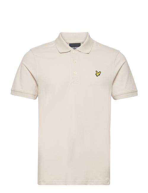 Lyle & Scott Plain Polo Shirt Lyle & Scott Cream