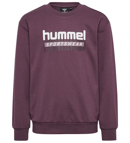 Hummel Sweatshirt - hmlTukas - Huckleberry m. Print