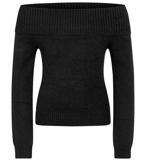 Se Grunt Bluse - Strik - GrOnes - Sort ved KidsWorld