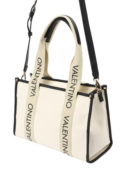 VALENTINO Shopper 'Candle'  kit / sort / offwhite