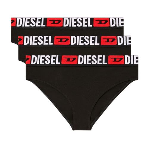 DIESEL Slip  cranberry / sort / hvid