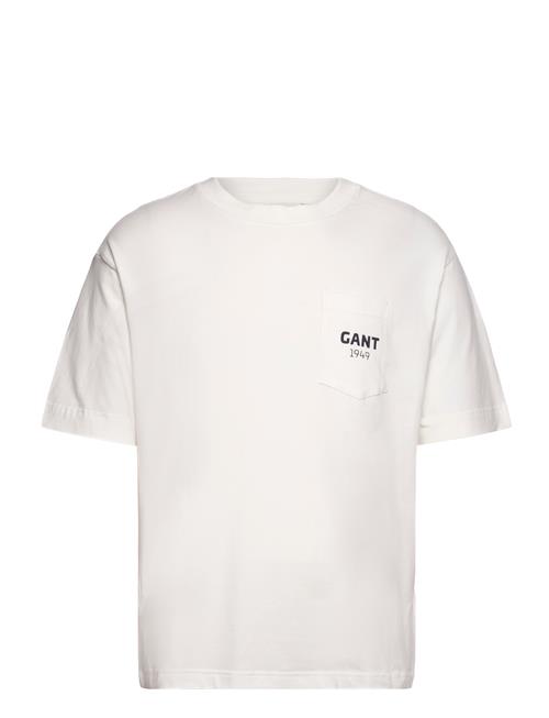 GANT Graphic Ss T-Shirt GANT White