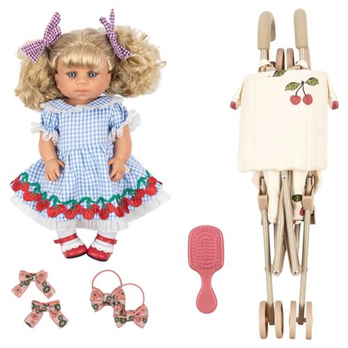 Konges Sløjd Alt hvad jeg ønsker mig Delphine Doll Cherry | Lyserød | 01