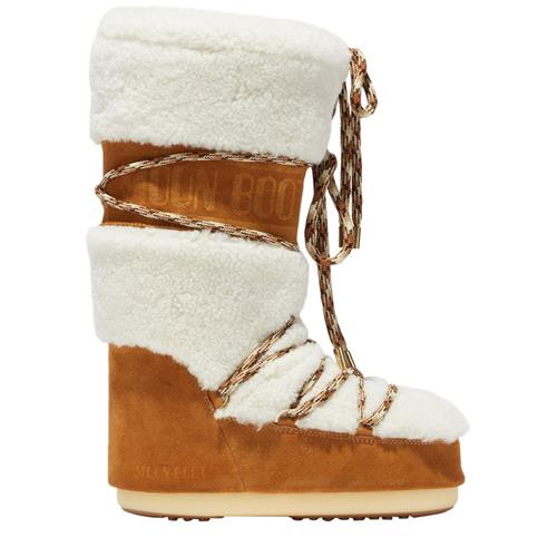 Moon Boot Ikon Sne Støvler Whiskey/Off White | Beige | 39-41 EU EU