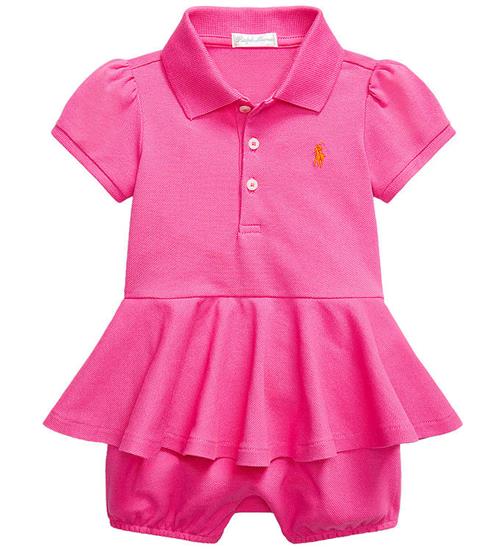 Se Polo Ralph Lauren Sommerdragt - Pink ved KidsWorld