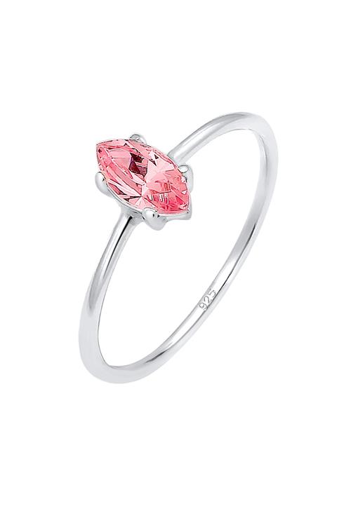 ELLI Ring  pink / sølv