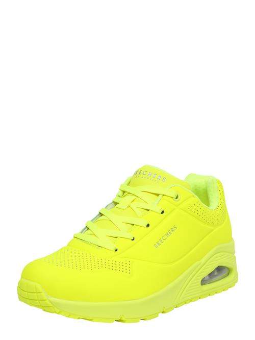 Se SKECHERS Sneaker low 'Uno - Night Shades'  neongul ved About You