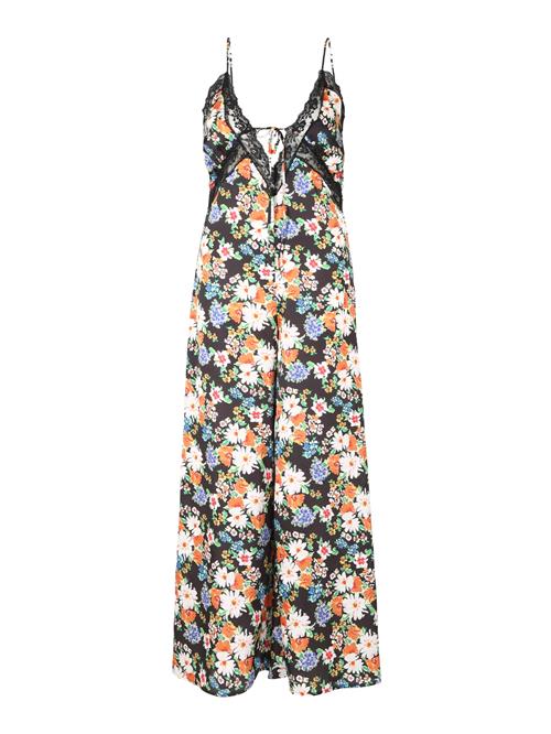 Nasty Gal Petite Sommerkjole  grøn / orange / sort / hvid