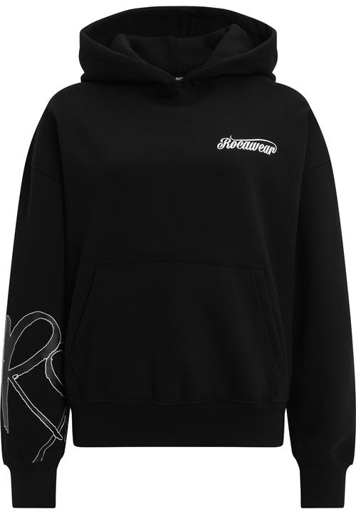 ROCAWEAR Sweatshirt  sort / hvid