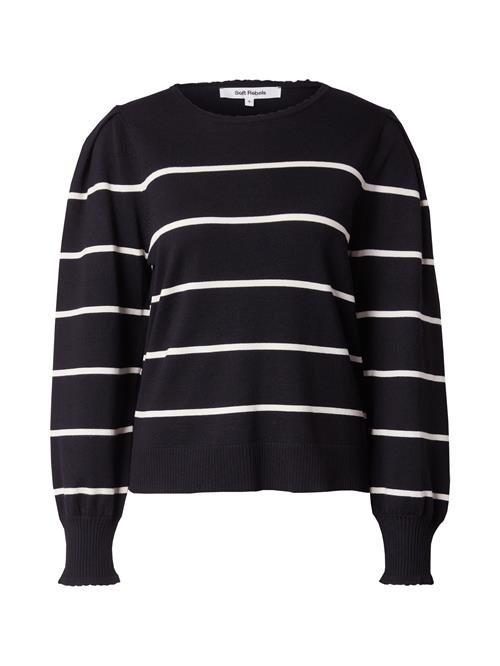 Se Soft Rebels Pullover 'Analia'  sort / hvid ved About You