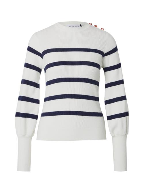 Se SISTERS POINT Pullover 'HANI'  navy / hvid ved About You